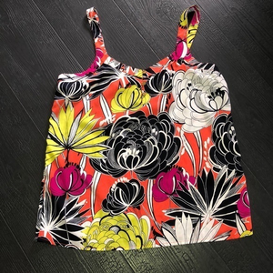 Banana Republic Tank Top Blouse Floral Medium‎